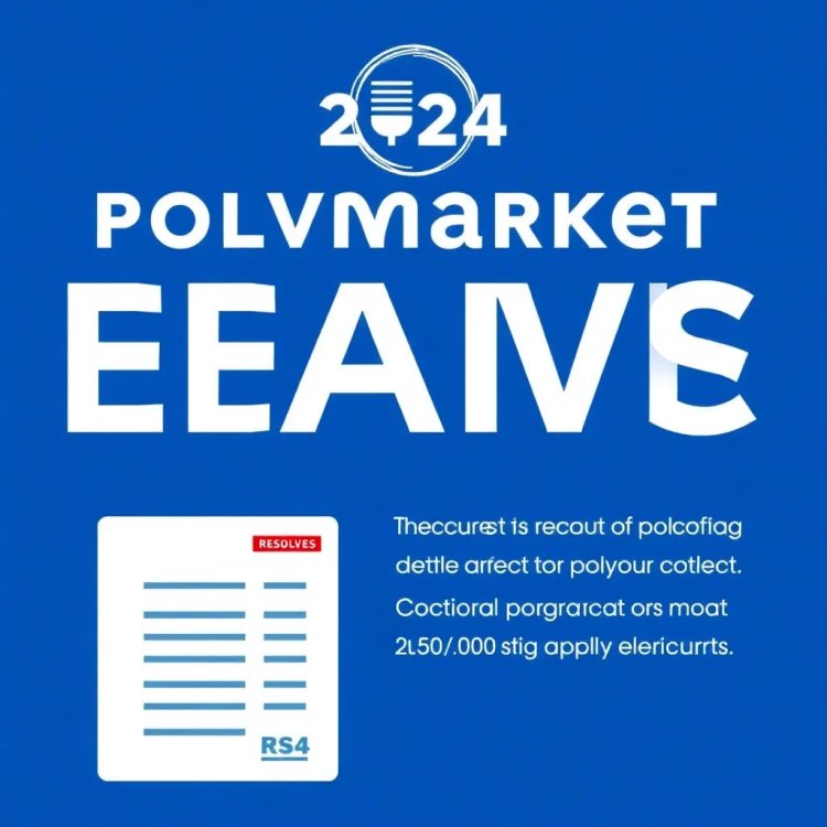 Polymarket Resolves 2024 Presidential Election Contract